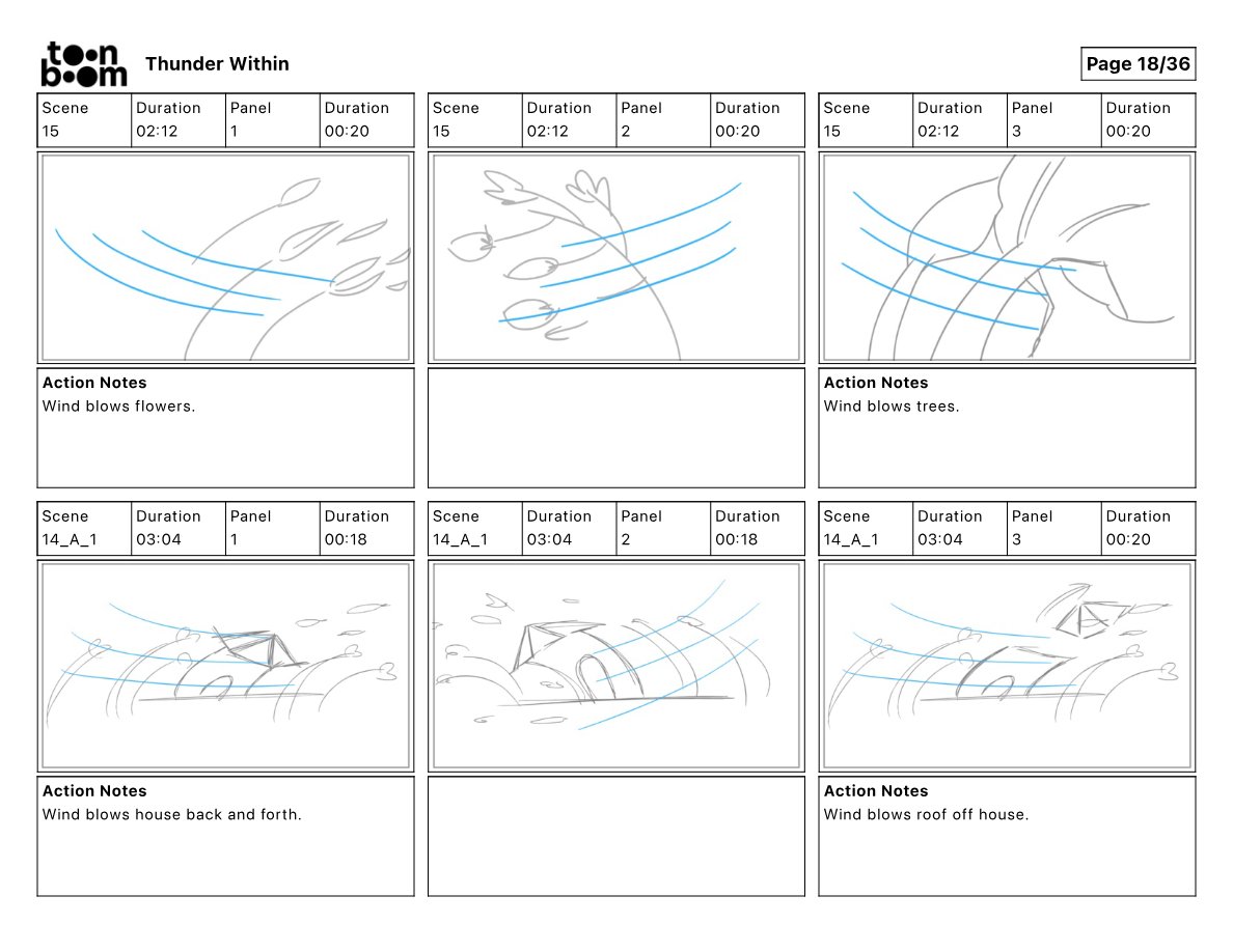 Thunder Within storyboard frame 18